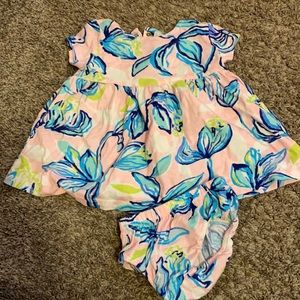 Baby Lilly dress and bloomers